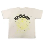 Sp5der Worldwide T-Shirt Beige